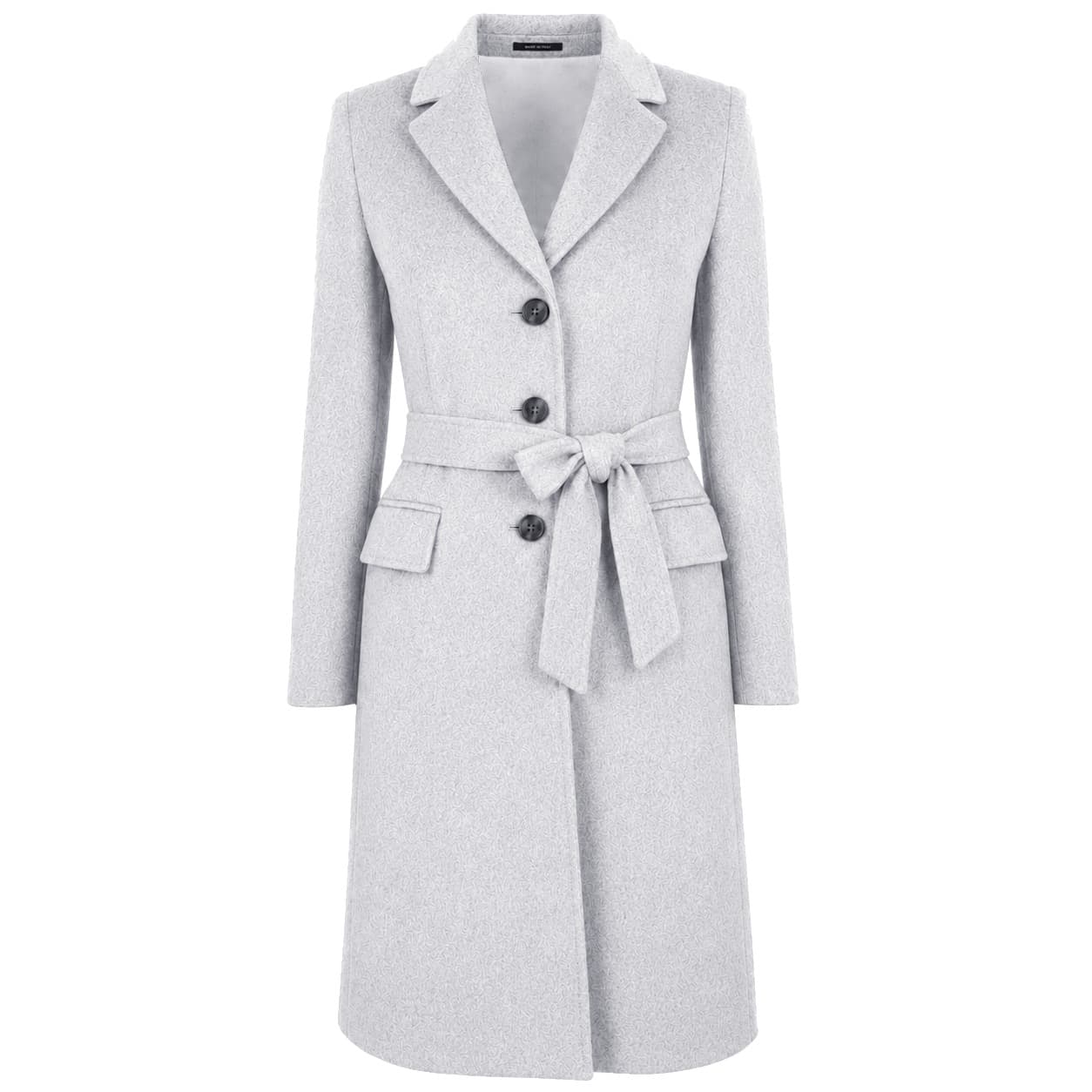 Loro Piana Tessuto Cappotto capolavoro ghiaccio