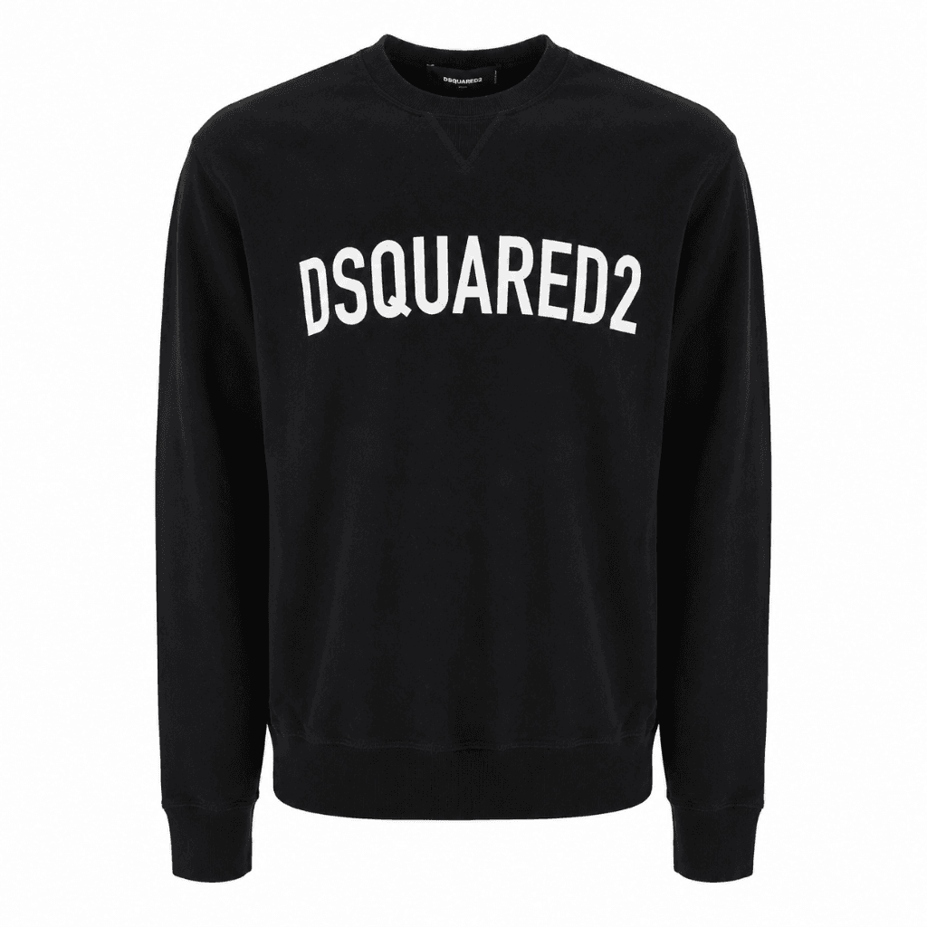 Dsquared2 Felpa girocollo stampa logo