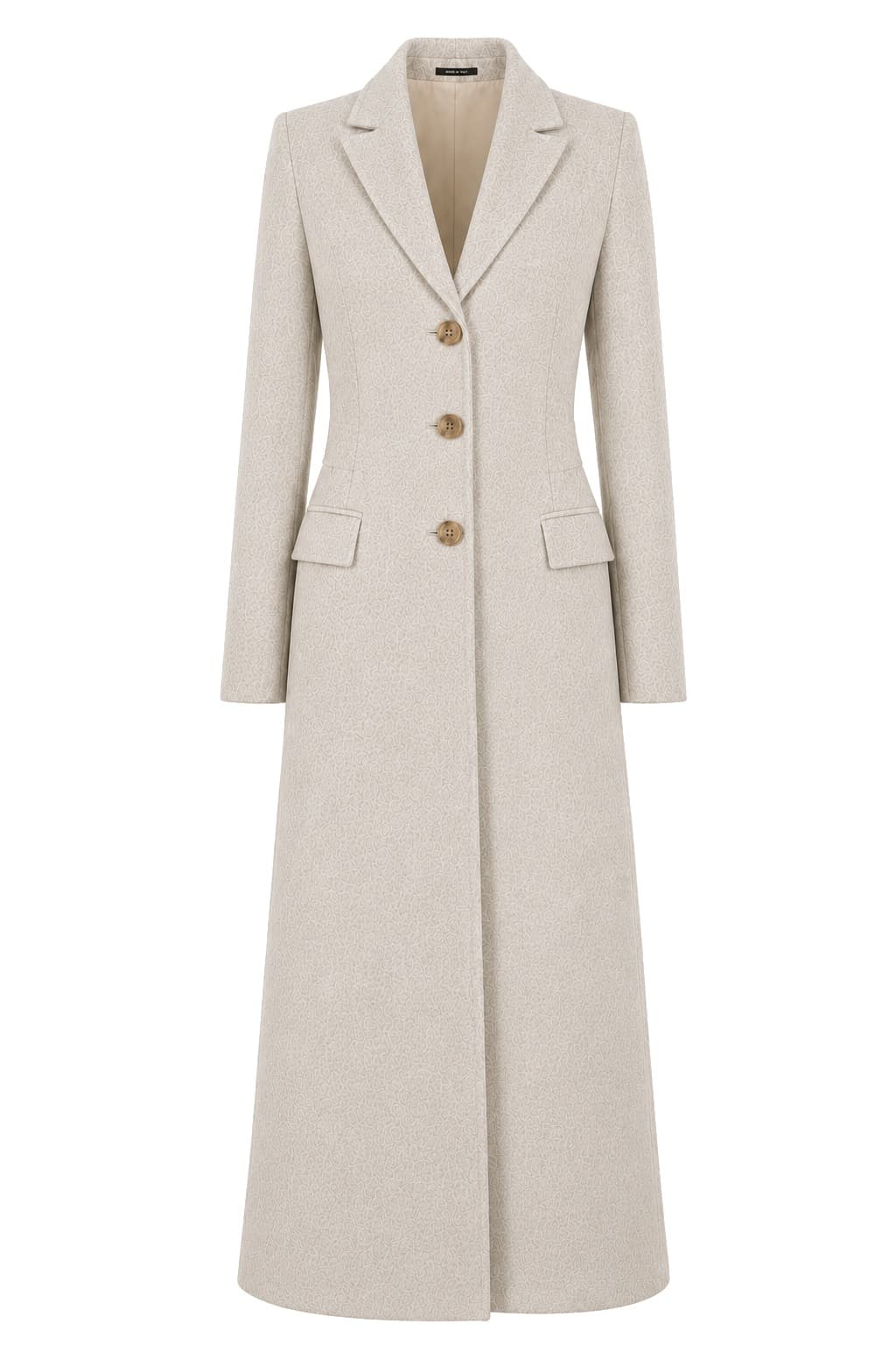 Loro Piana Tessuto Cappotto capolavoro lungo beige