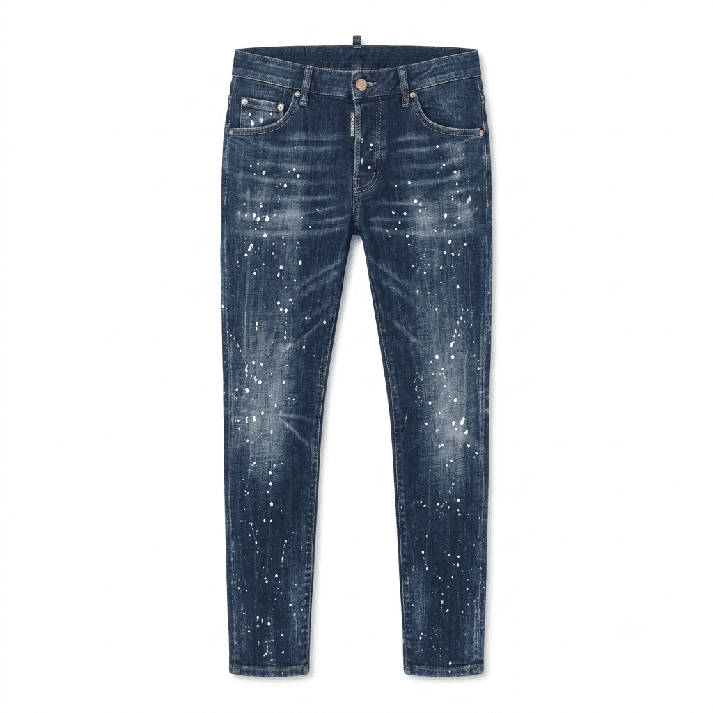 Dsquared2 Denim effetto vernice