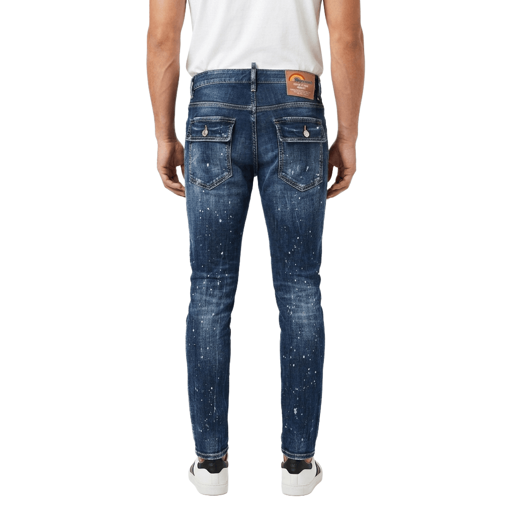 Denim effetto vernice