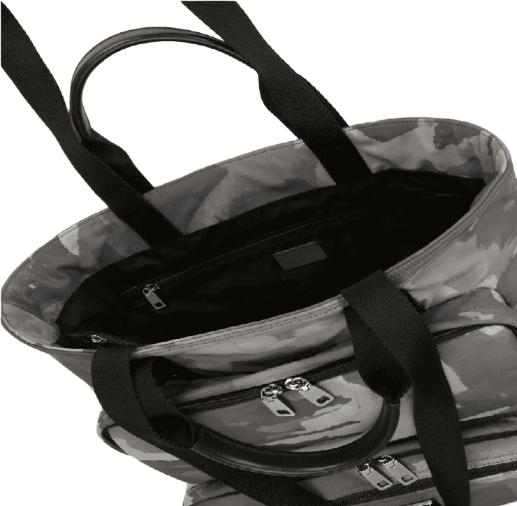 Zaino Camo black & white