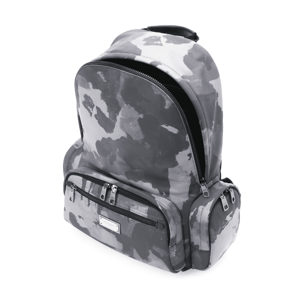 Dolce & Gabbana Zaino military camo black& white