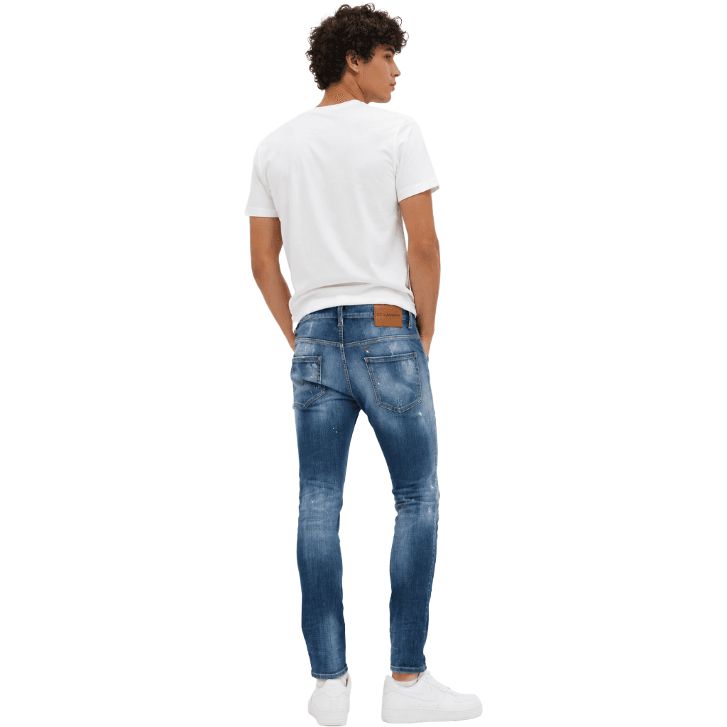 Denim skater jeans