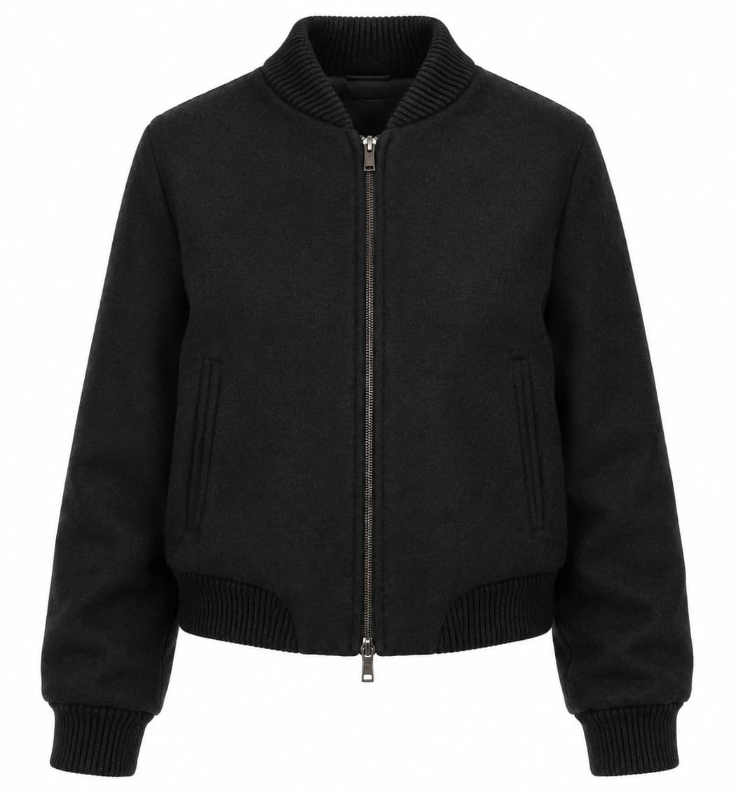 Loro Piana Tessuto Bomber capolavoro nero