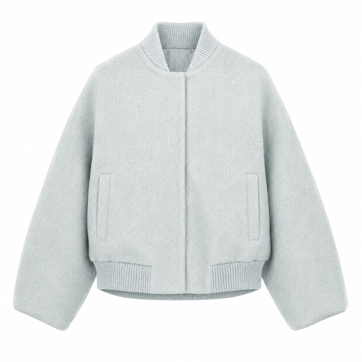 Loro Piana Tessuto Bomber capolavoro ghiaccio