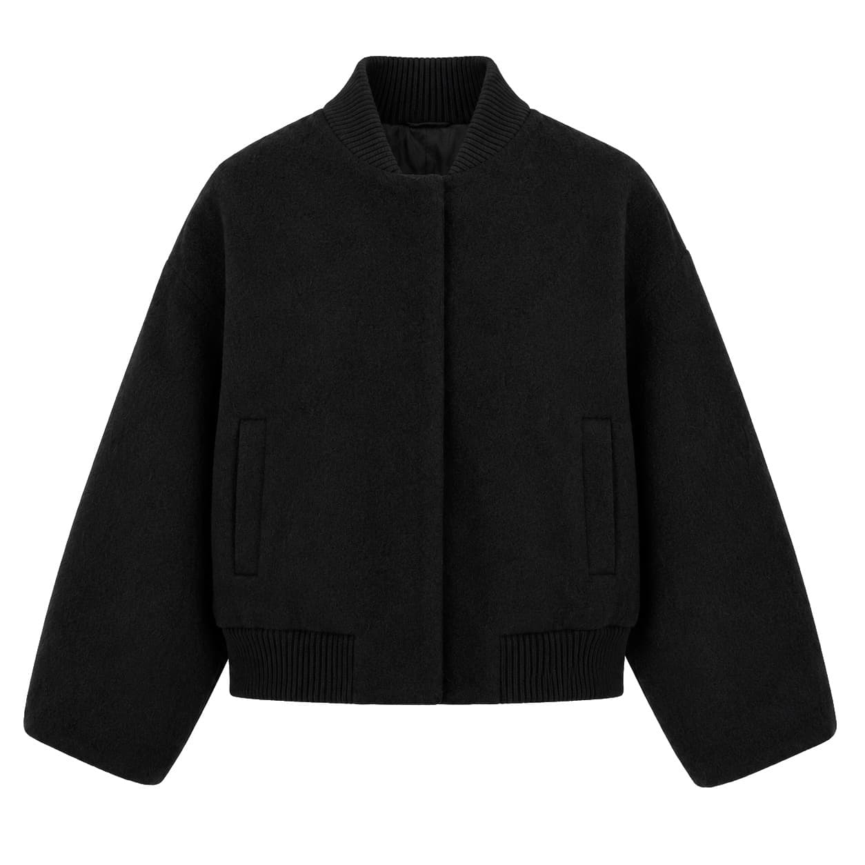 Loro Piana Tessuto Bomber capolavoro nero