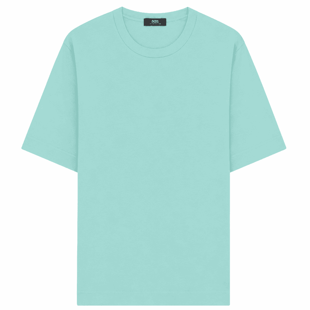 Alpha Studio T-shirt in seta e cashmere