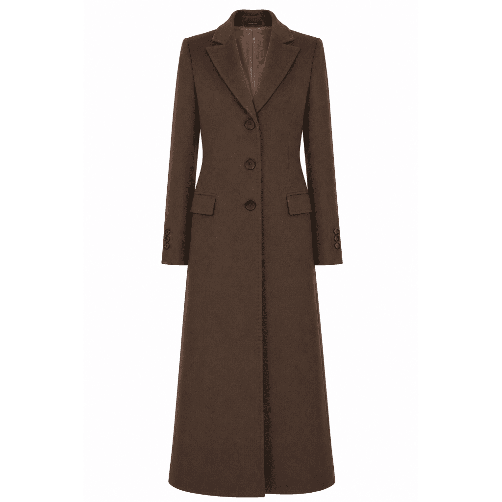 Loro Piana Tessuto Cappotto capolavoro lungo marrone