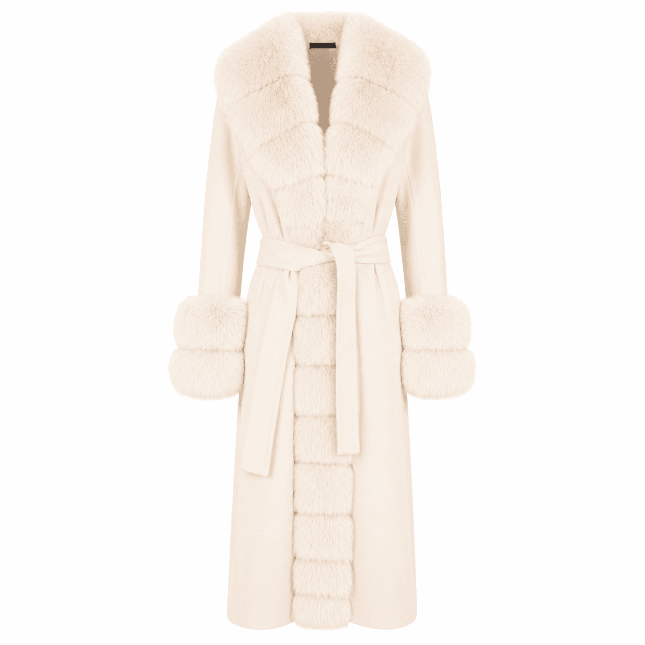 Loro Piana Tessuto Cappotto pelliccia