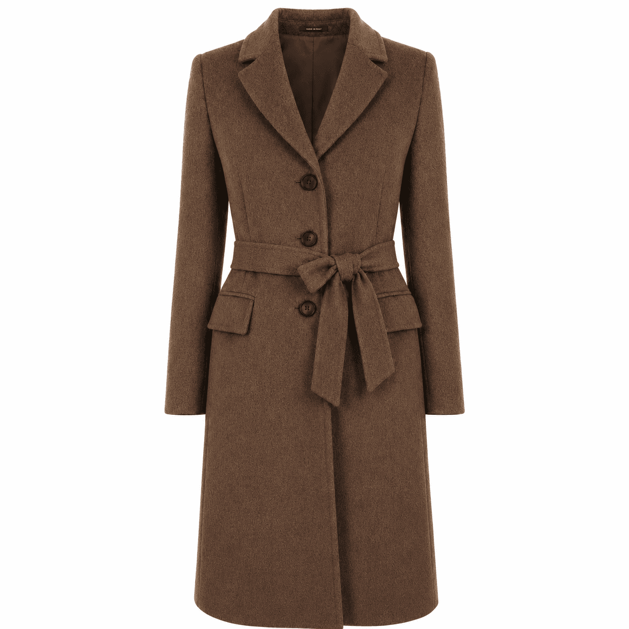 Loro Piana Tessuto Cappotto capolavoro marrone