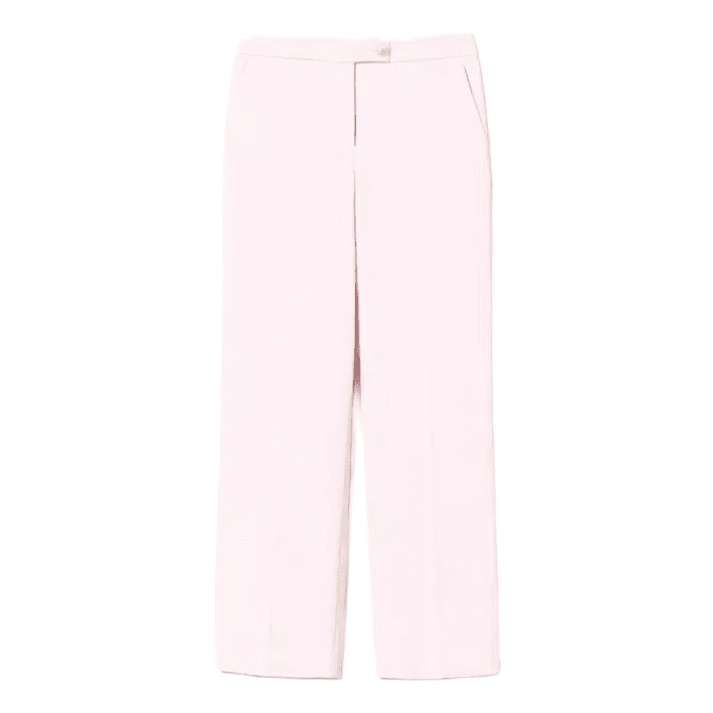 Twinset Pantalone maschile rosa gesso