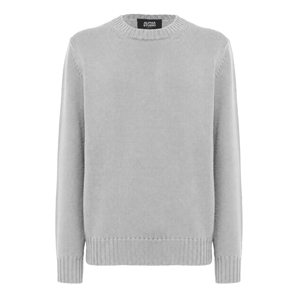Alpha Studio Maglione girocollo nuvola