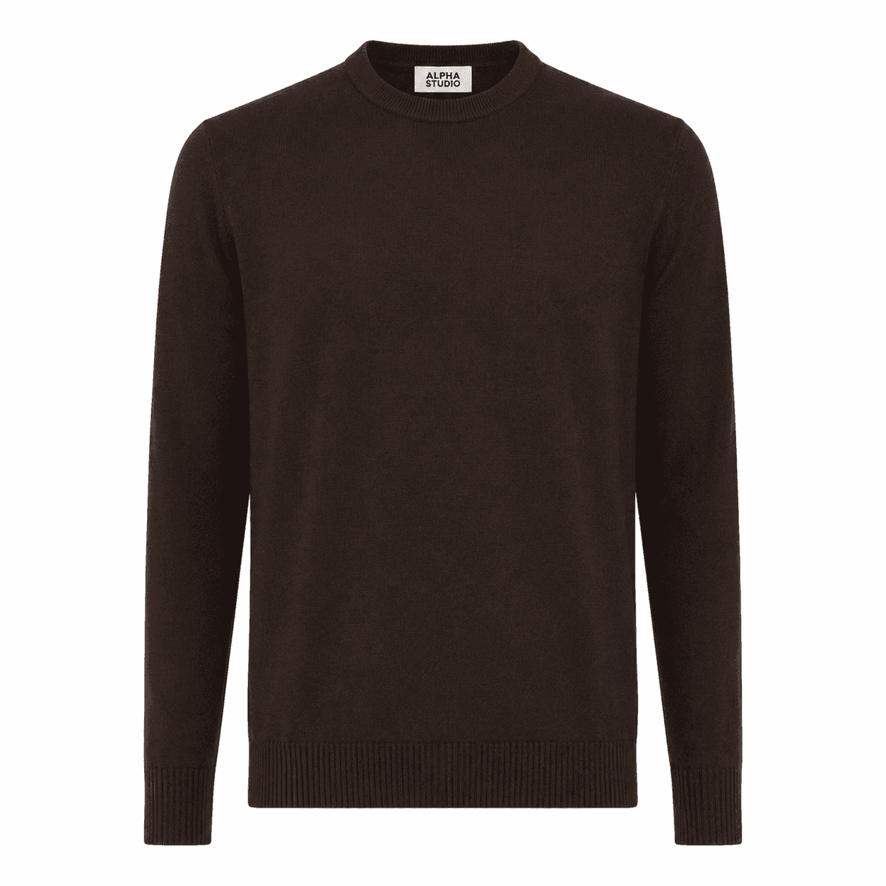 Alpha Studio Maglia girocollo lana merino
