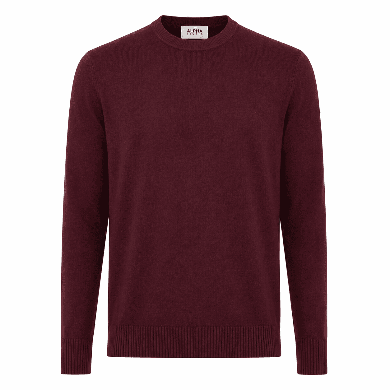 Alpha Studio Maglia girocollo lana merino