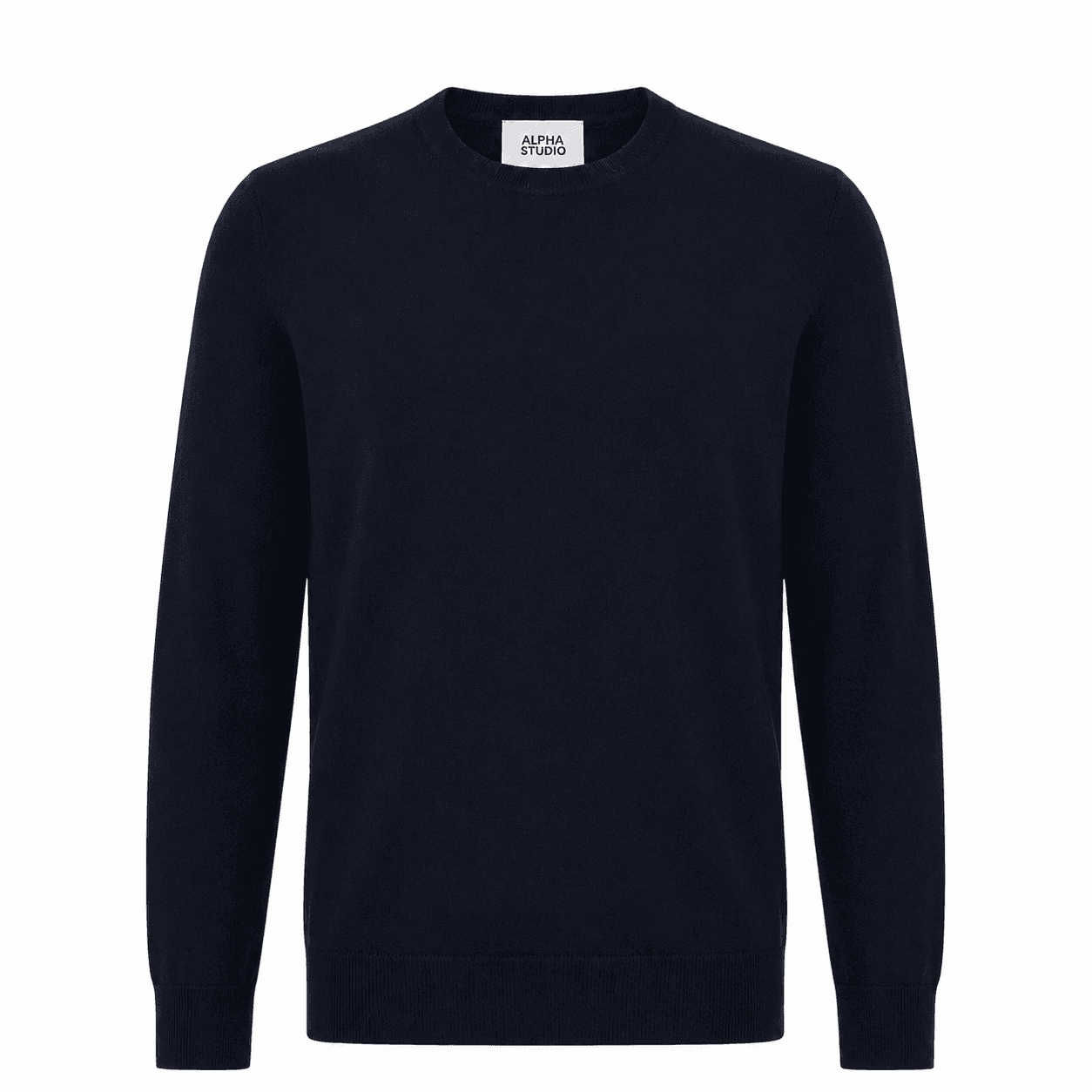 Alpha Studio Maglia girocollo lana merino