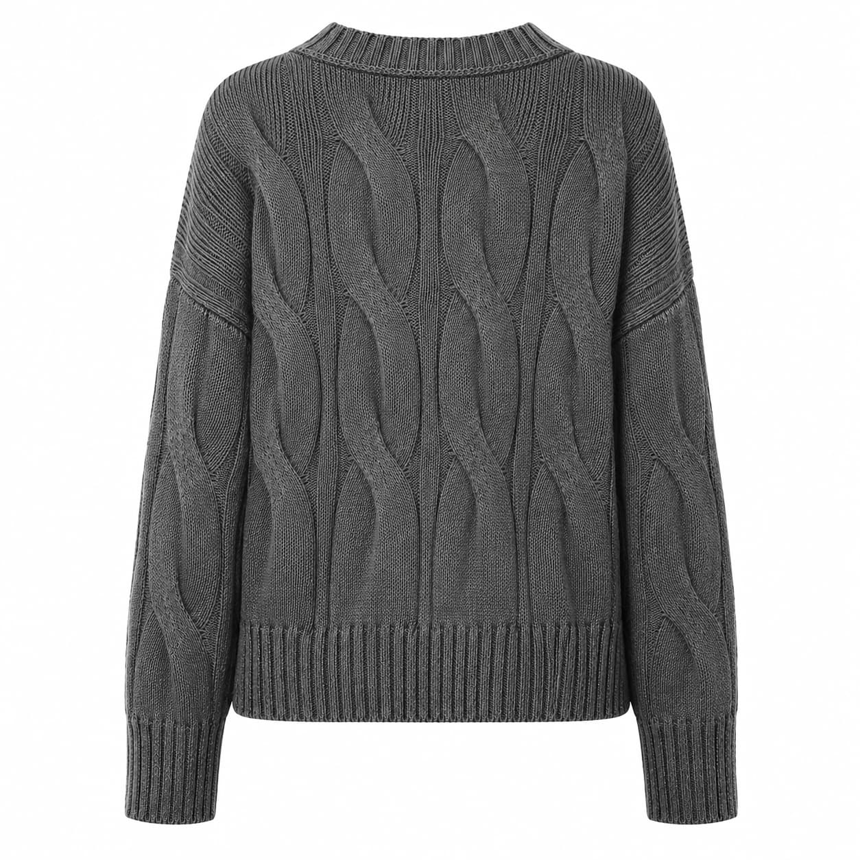 Scollo v m/l boxy weaving