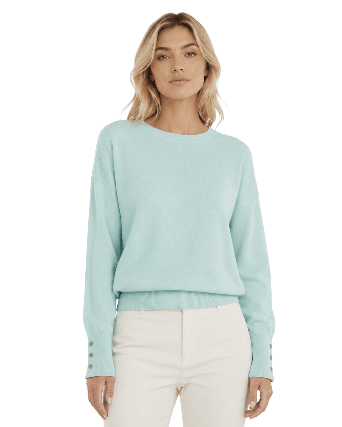 Girocollo m/l seta-cashmere