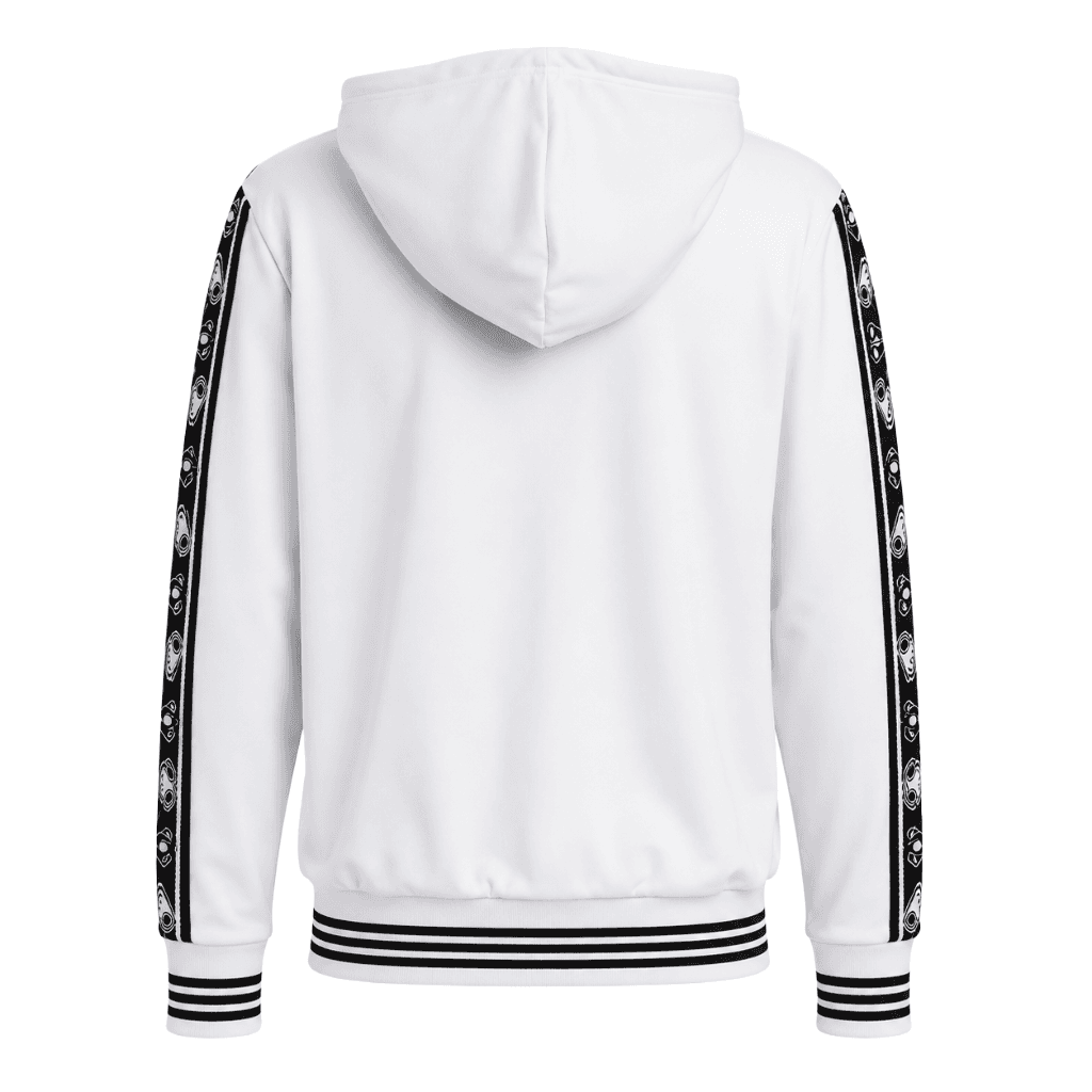Felpa track bomb white