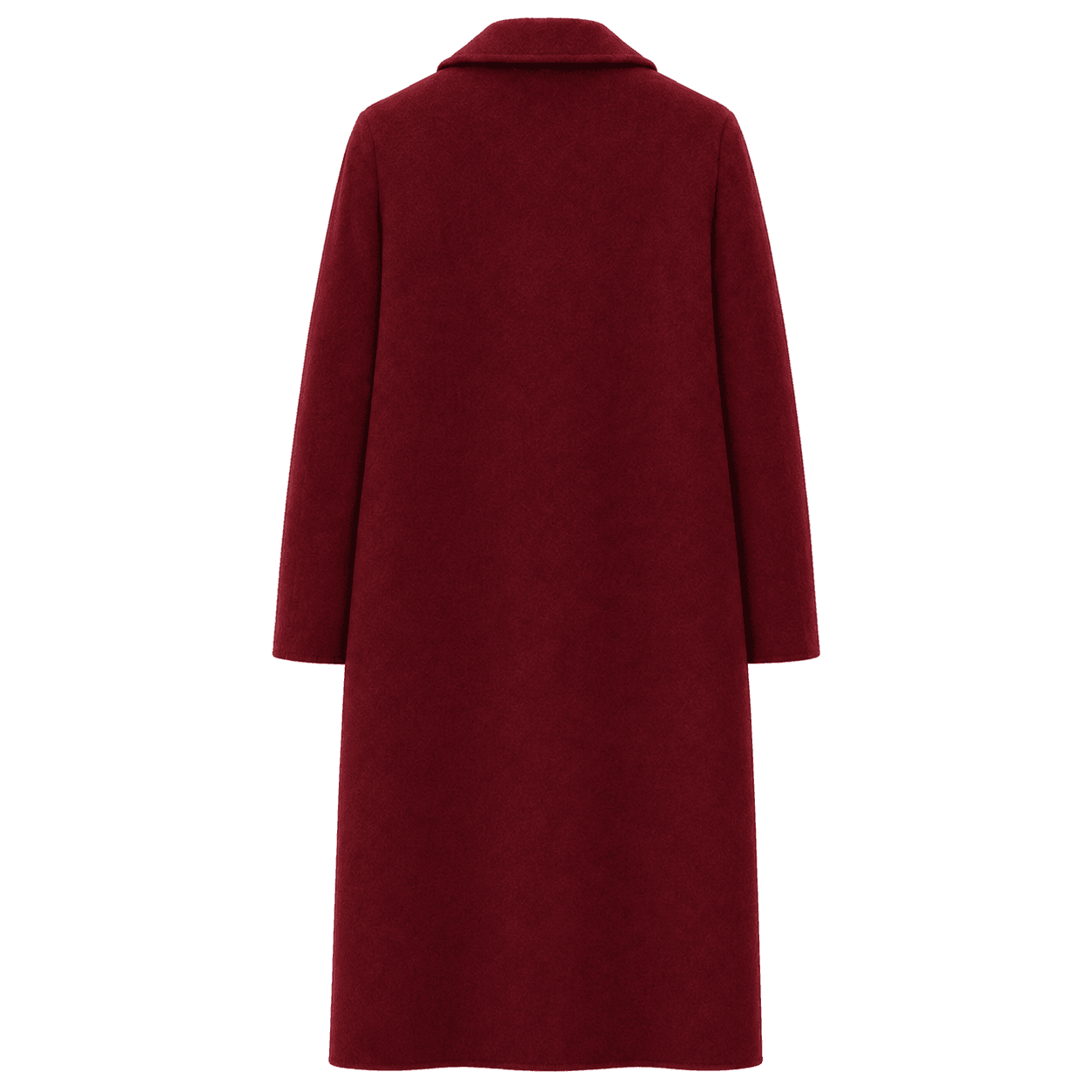 Cappotto doppiopetto lungo lana
