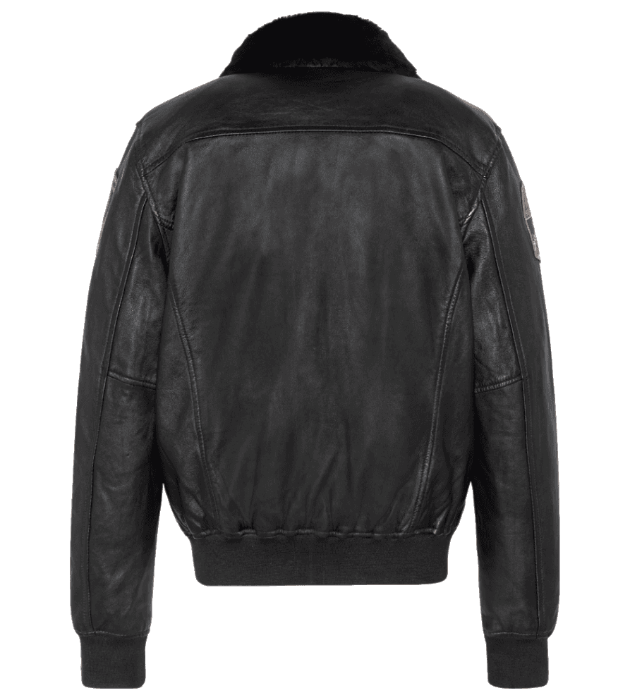 Giacca badge black pilot