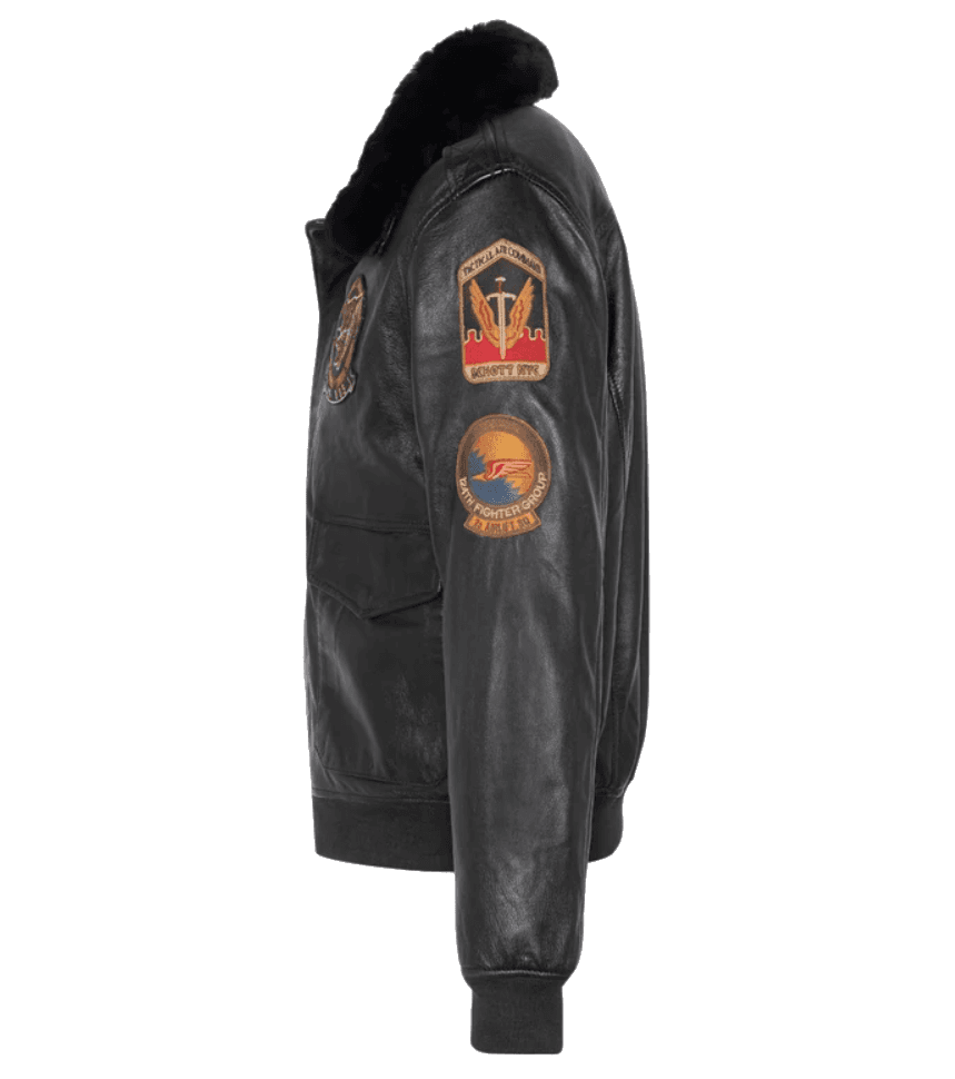 Giacca badge black pilot