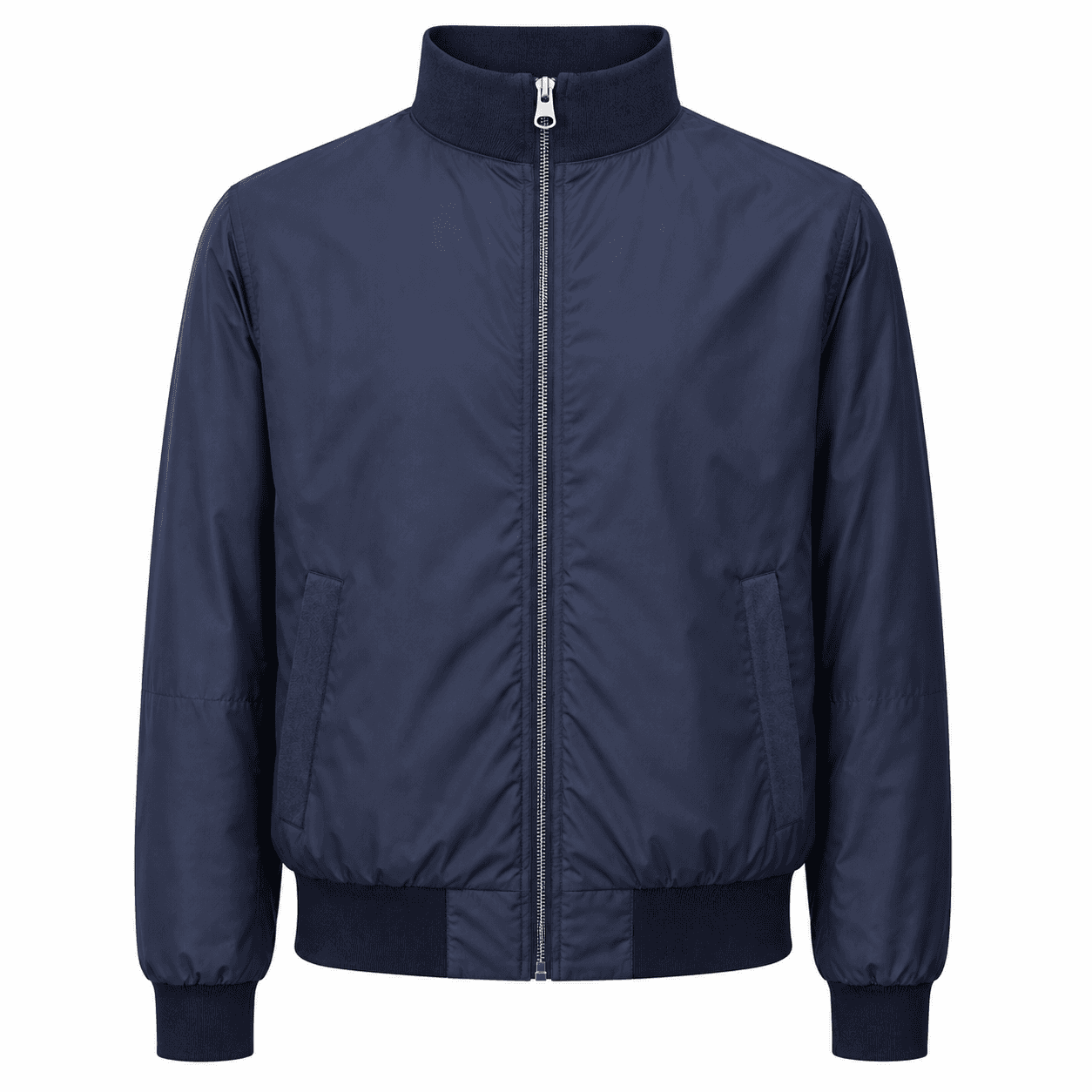 Bomber reversibile blu