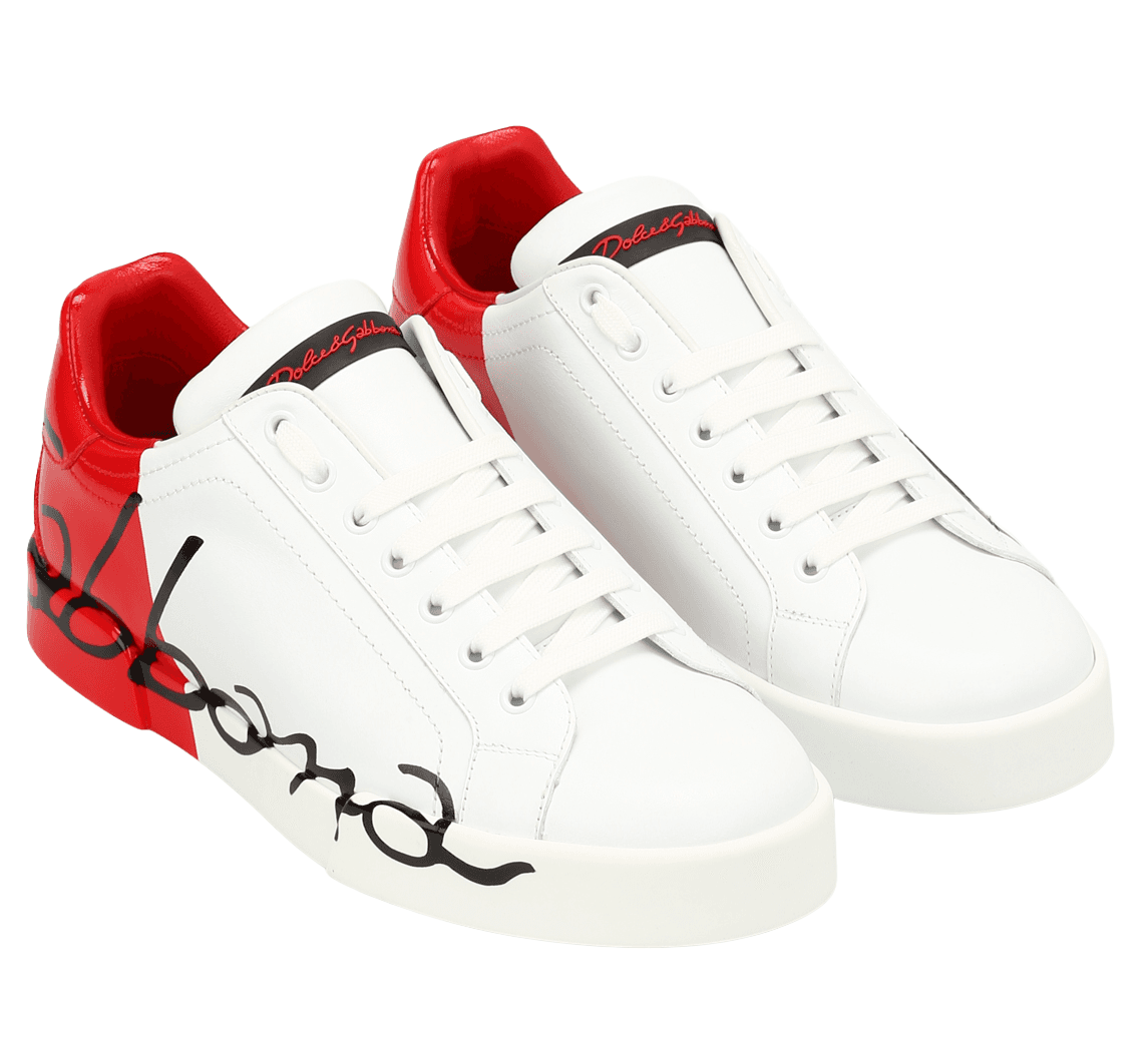 Sneakers in vernice