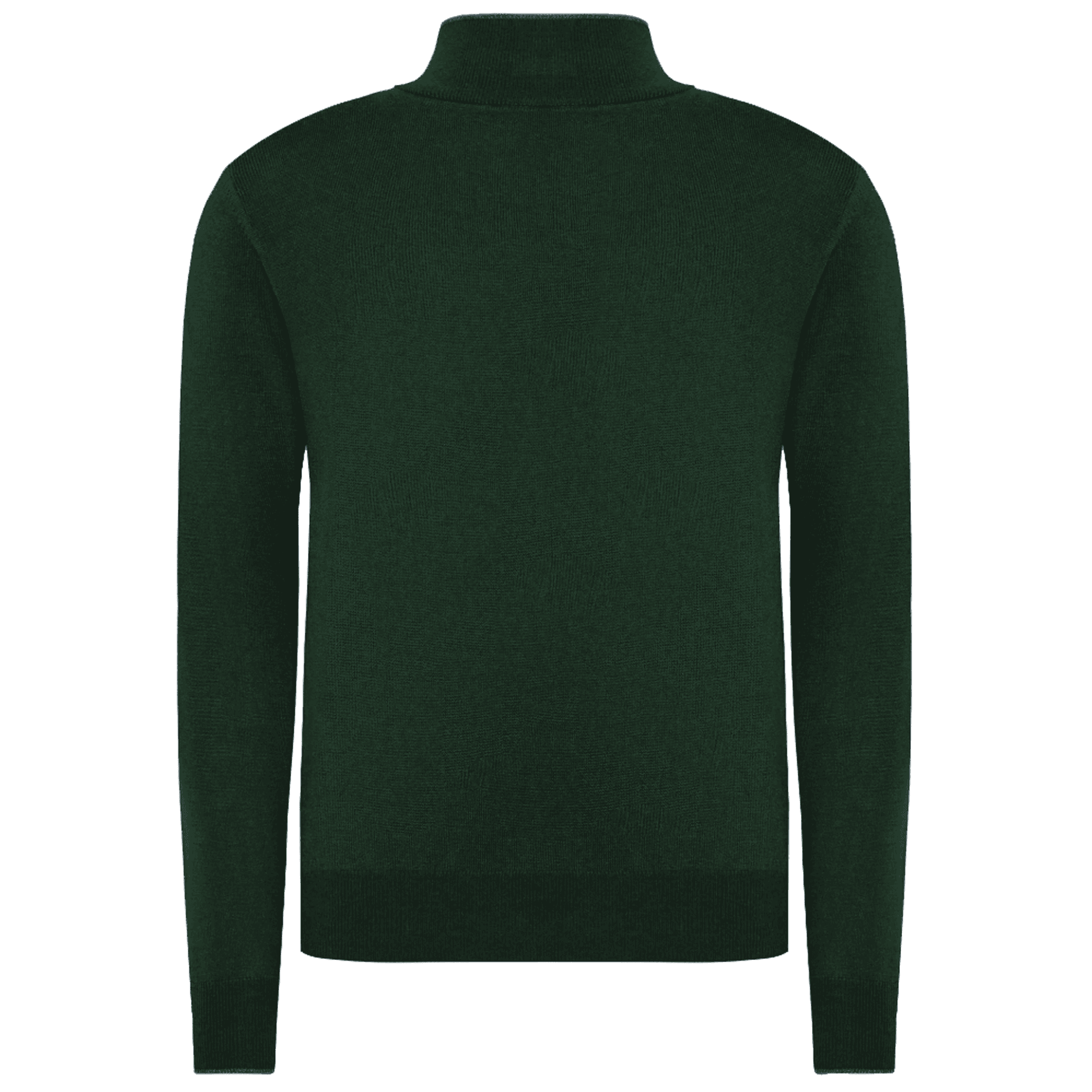 Man half zip tricot