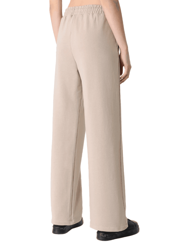 Pantaloni palazzo beige