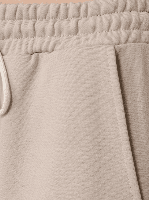 Pantaloni palazzo beige