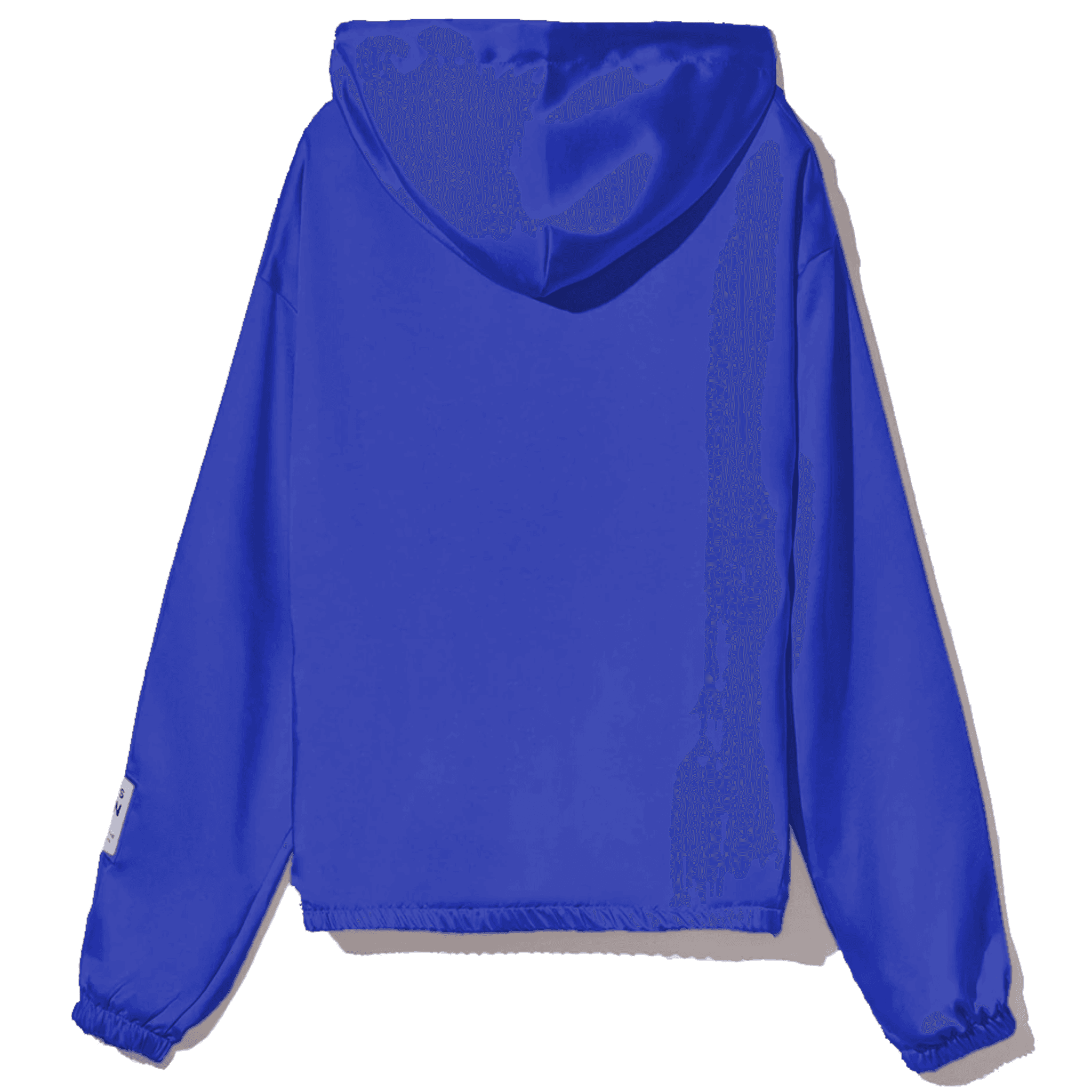 Giacca in raso blu