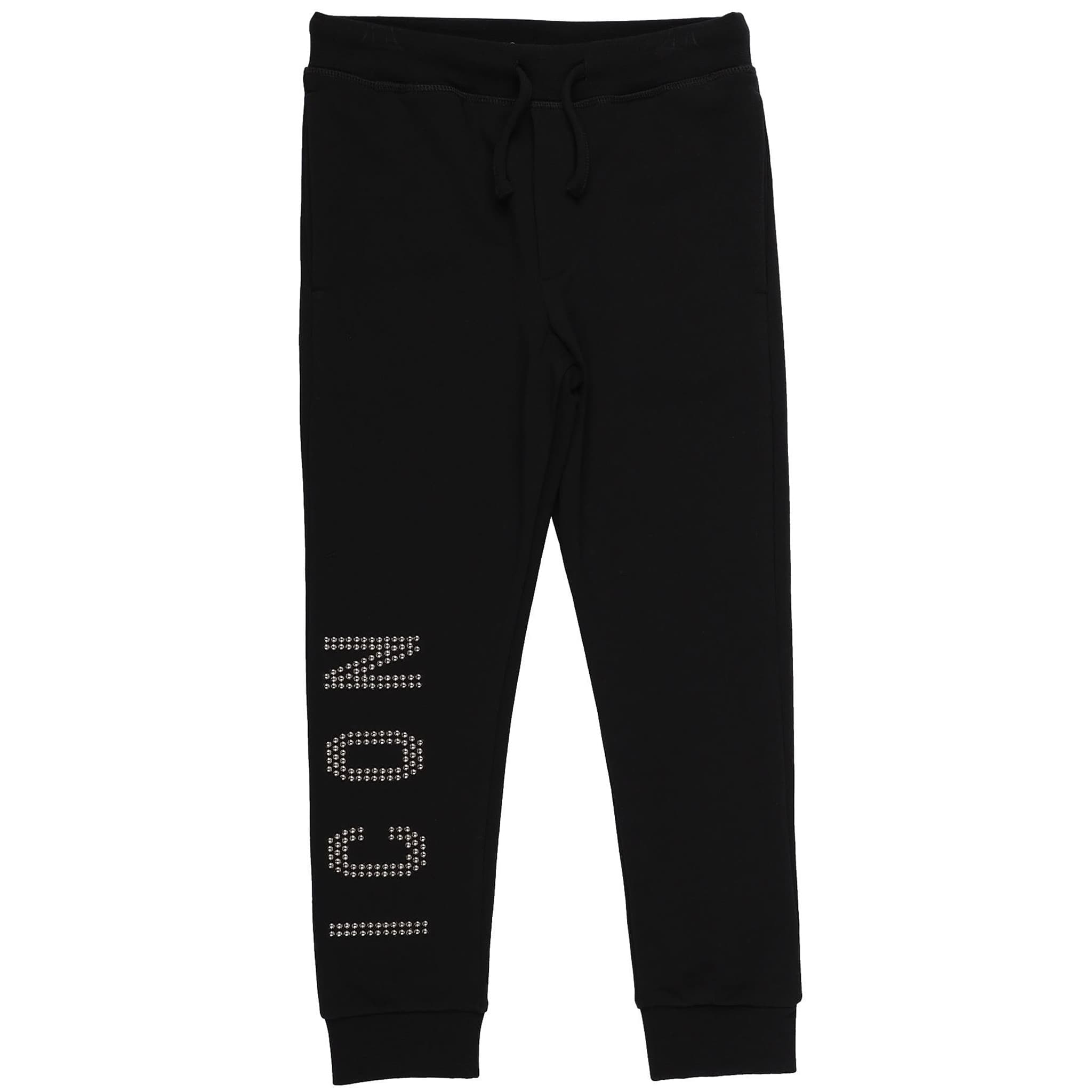 Pantaloni icon strass