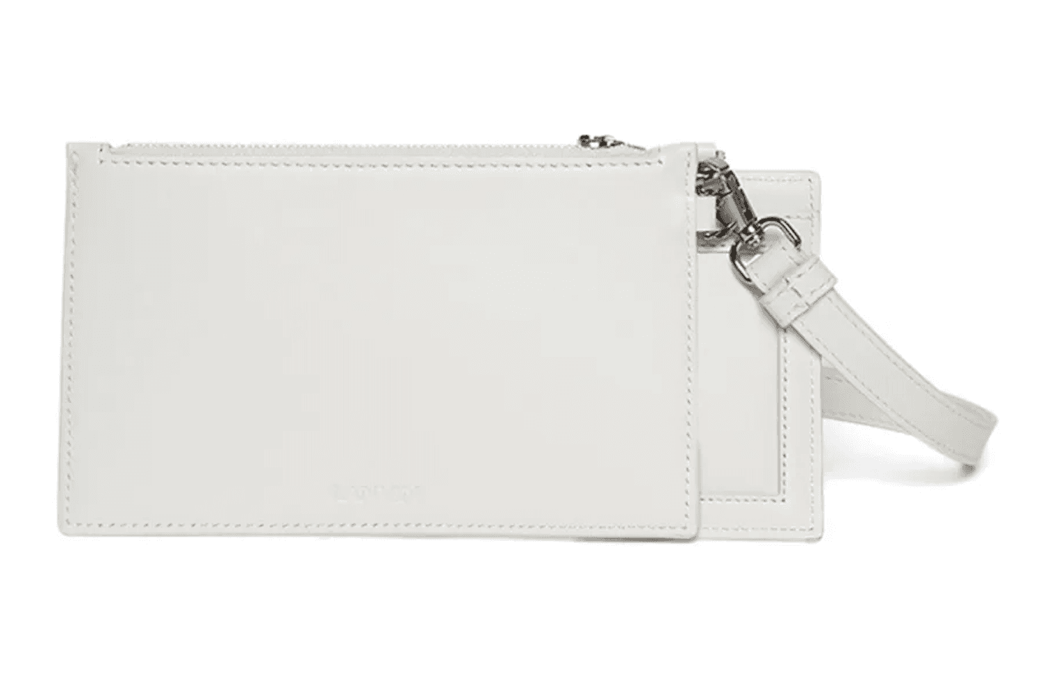 Pouch bianco Lanvin