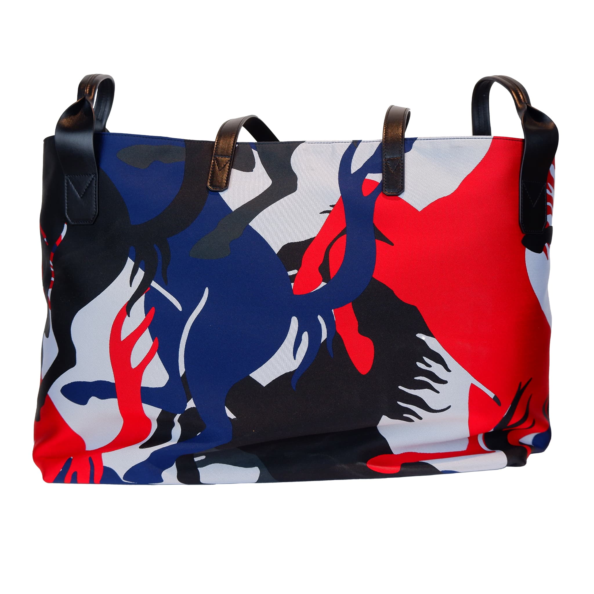 Shopping bag pattern logo