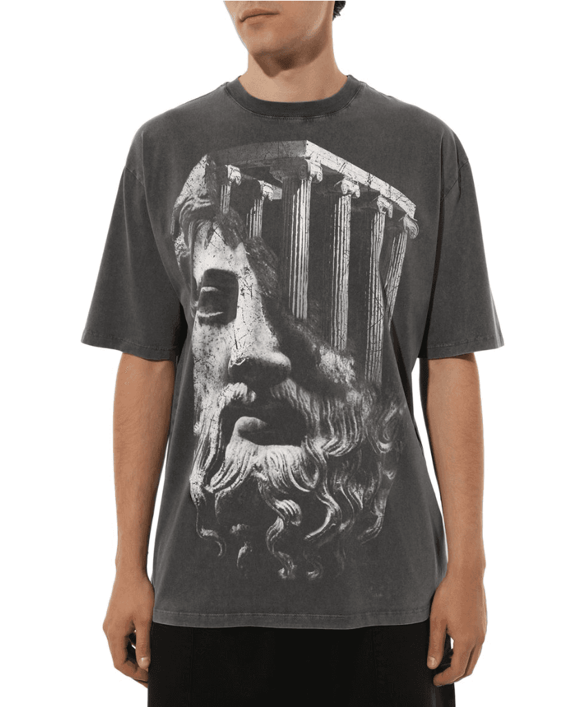 T-shirt stampa greca