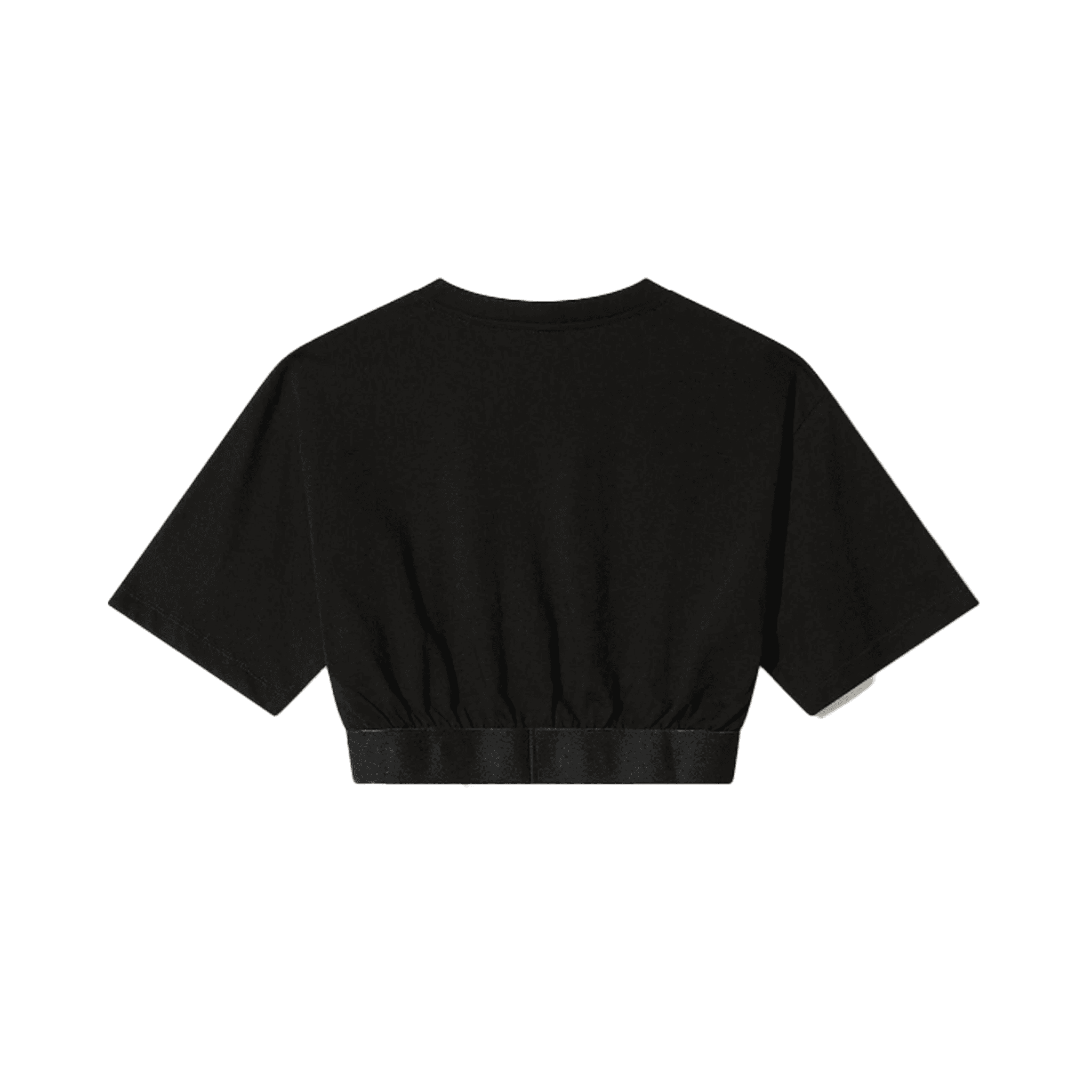 T-shirt elastico logato