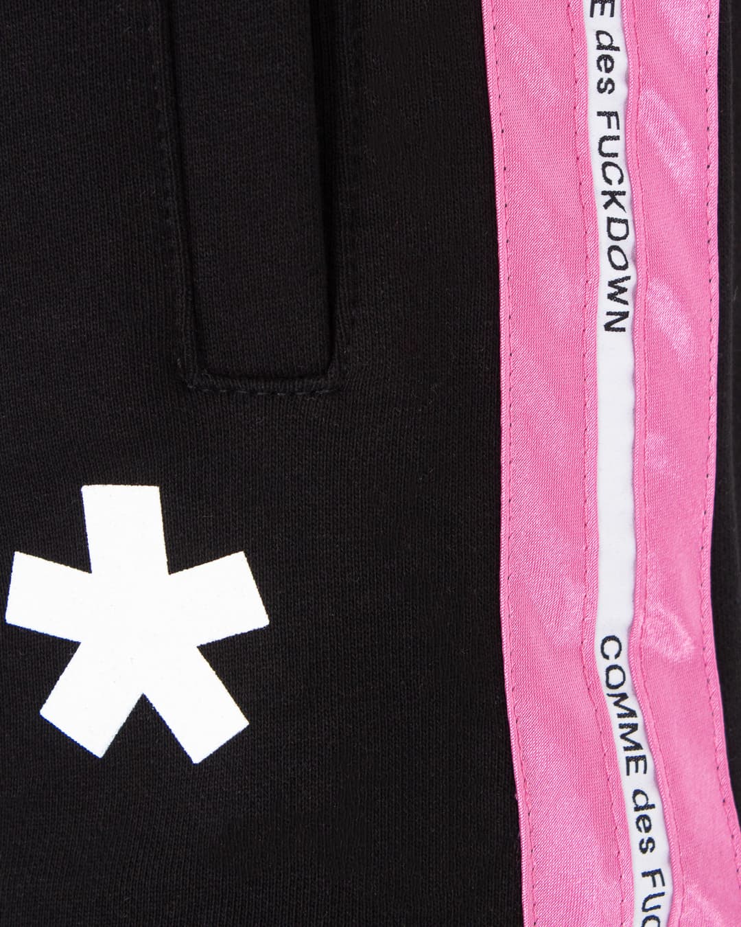 Shorts neri bandina
