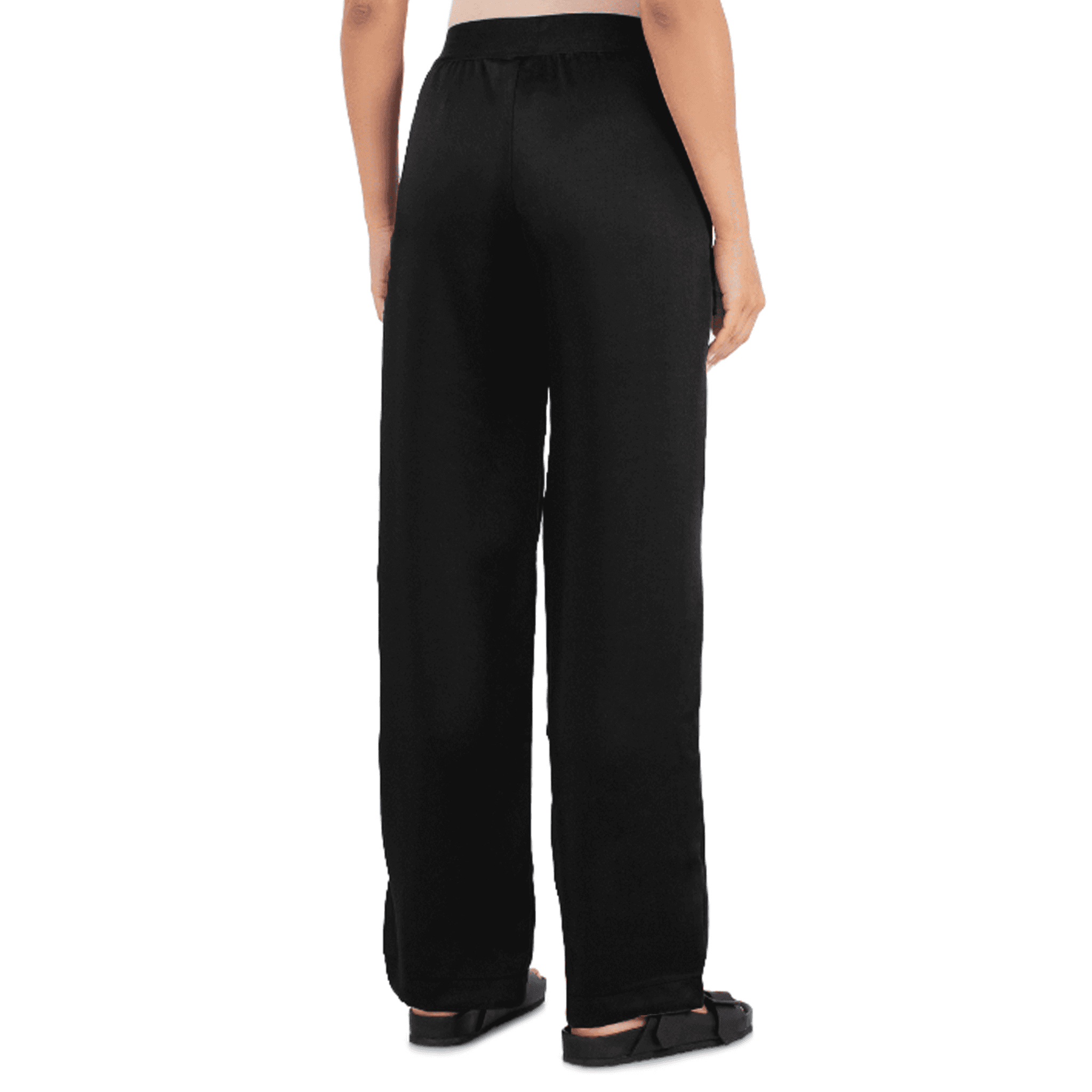 Pantaloni in raso neri