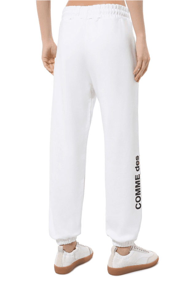 Pantaloni felpa bianchi