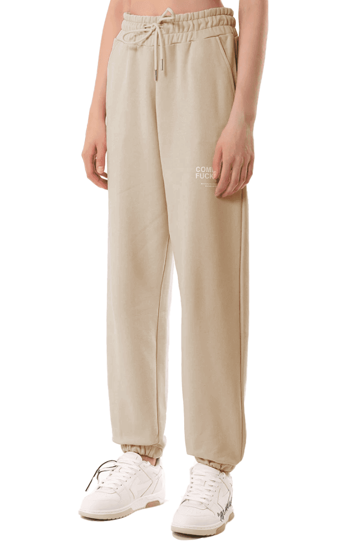 Pantaloni felpa beige