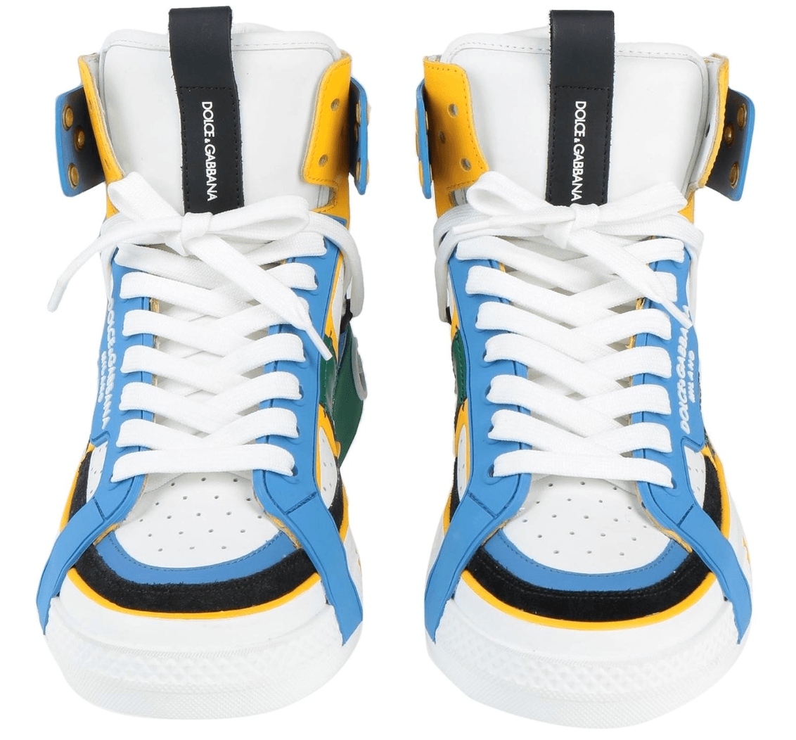 Sneakers pelle nappata