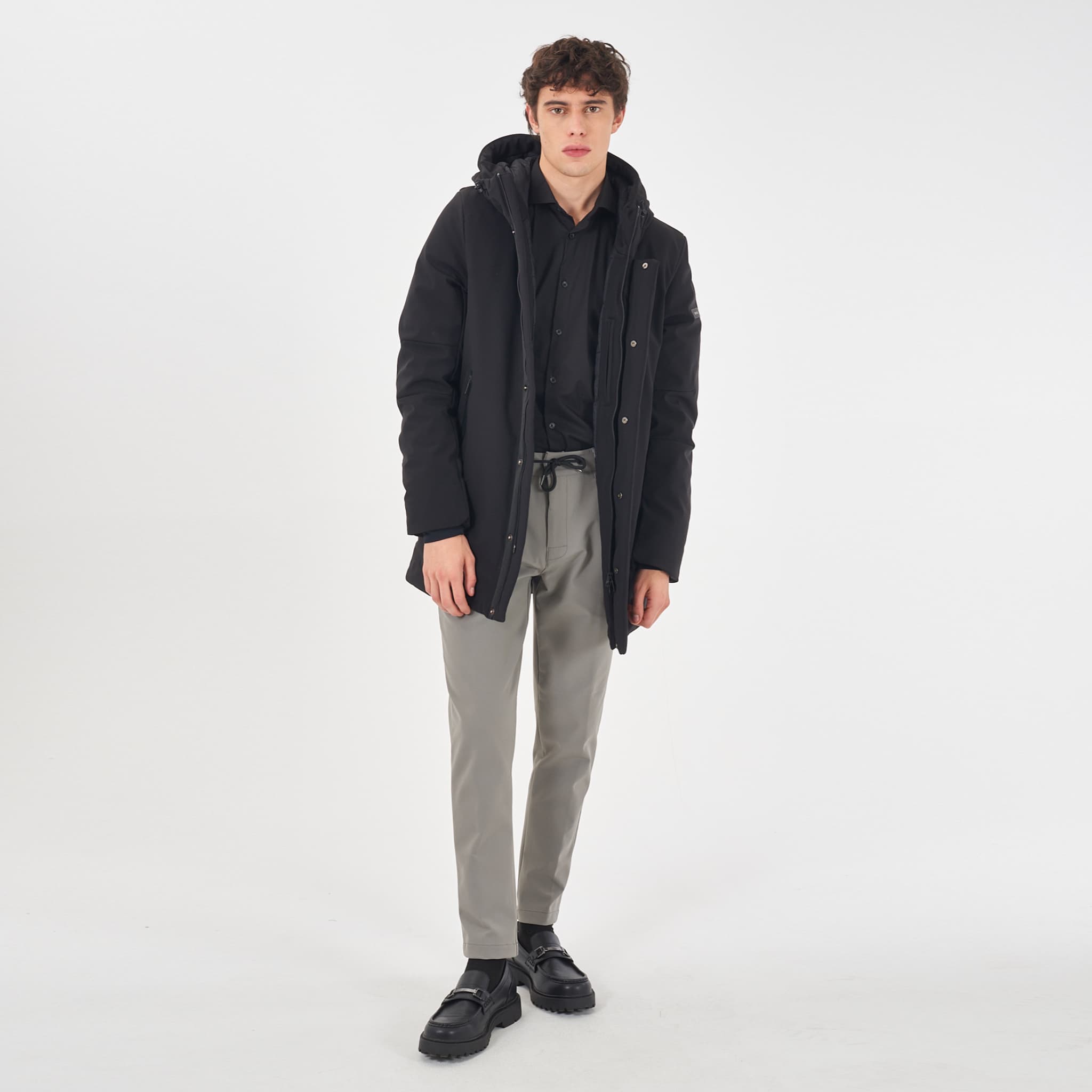 Giacca piumino nero