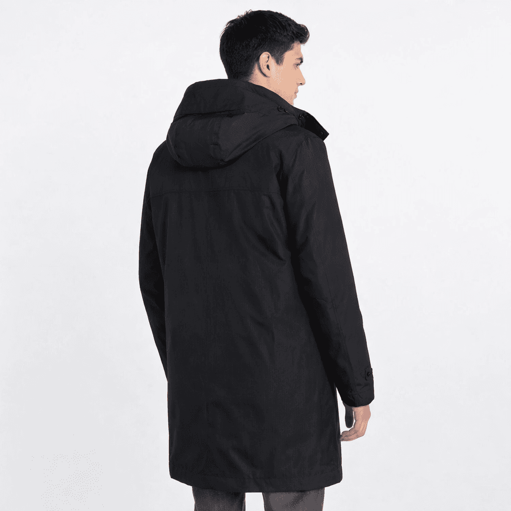 Trench tupi nero