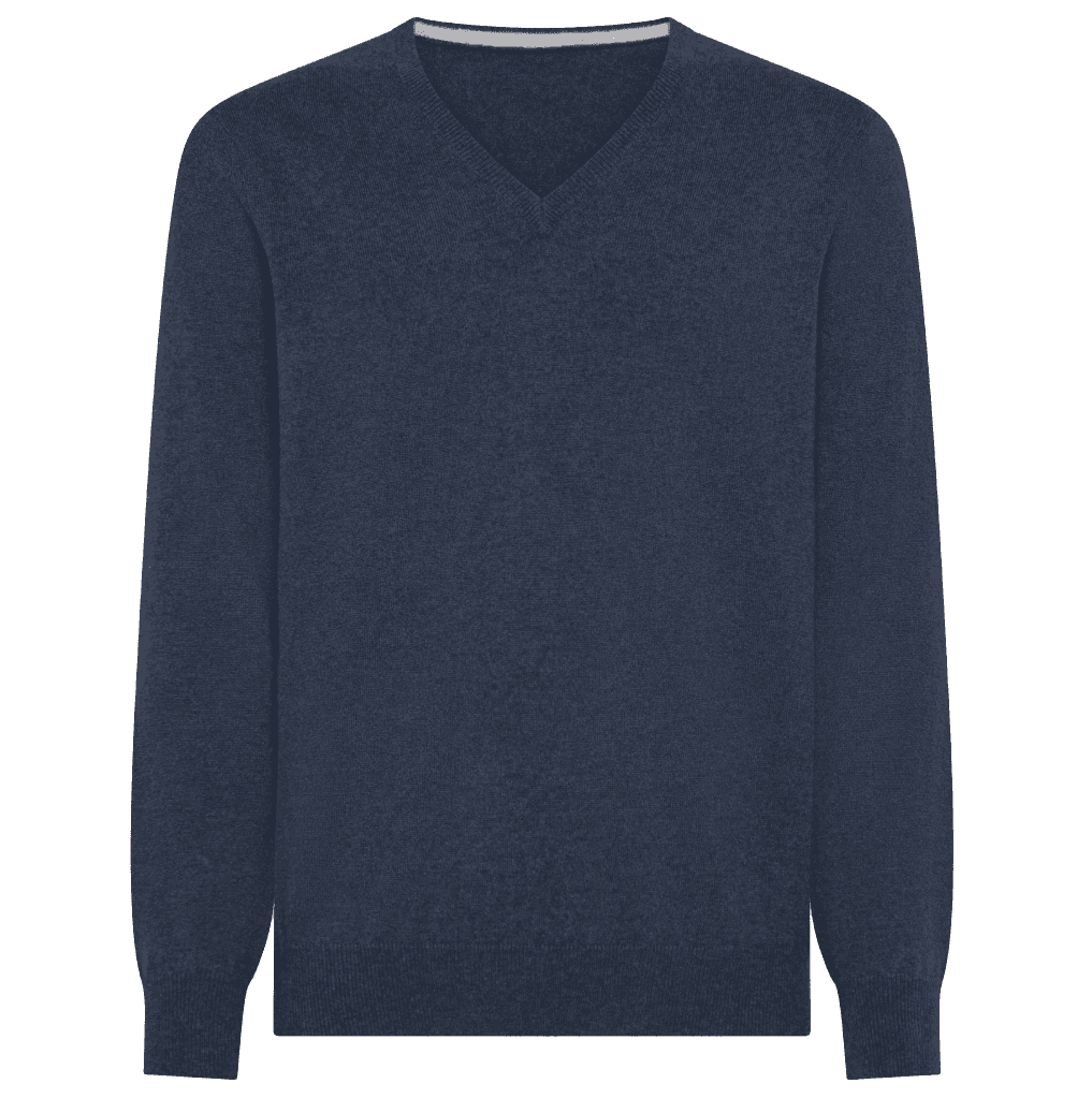 Maglia scollo V finezza 12