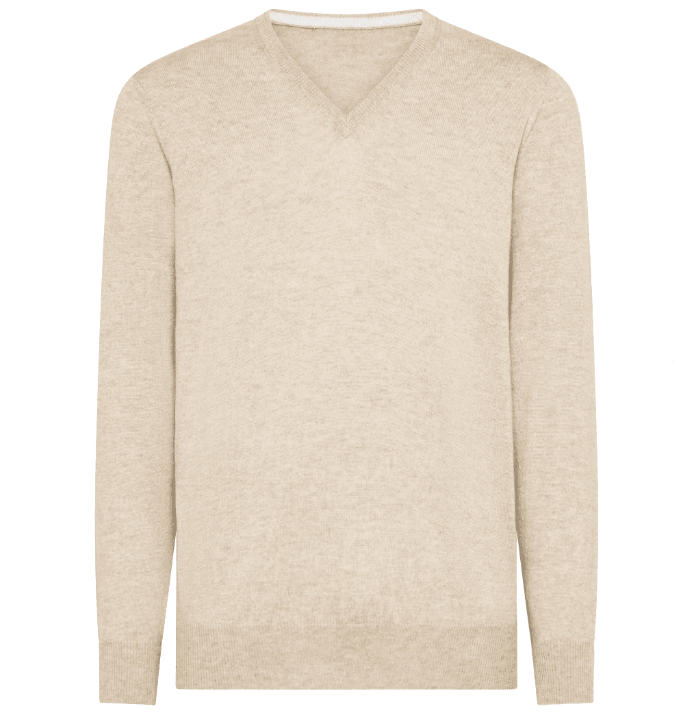 Maglia scollo V finezza 12