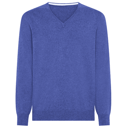 Maglia scollo V finezza 12
