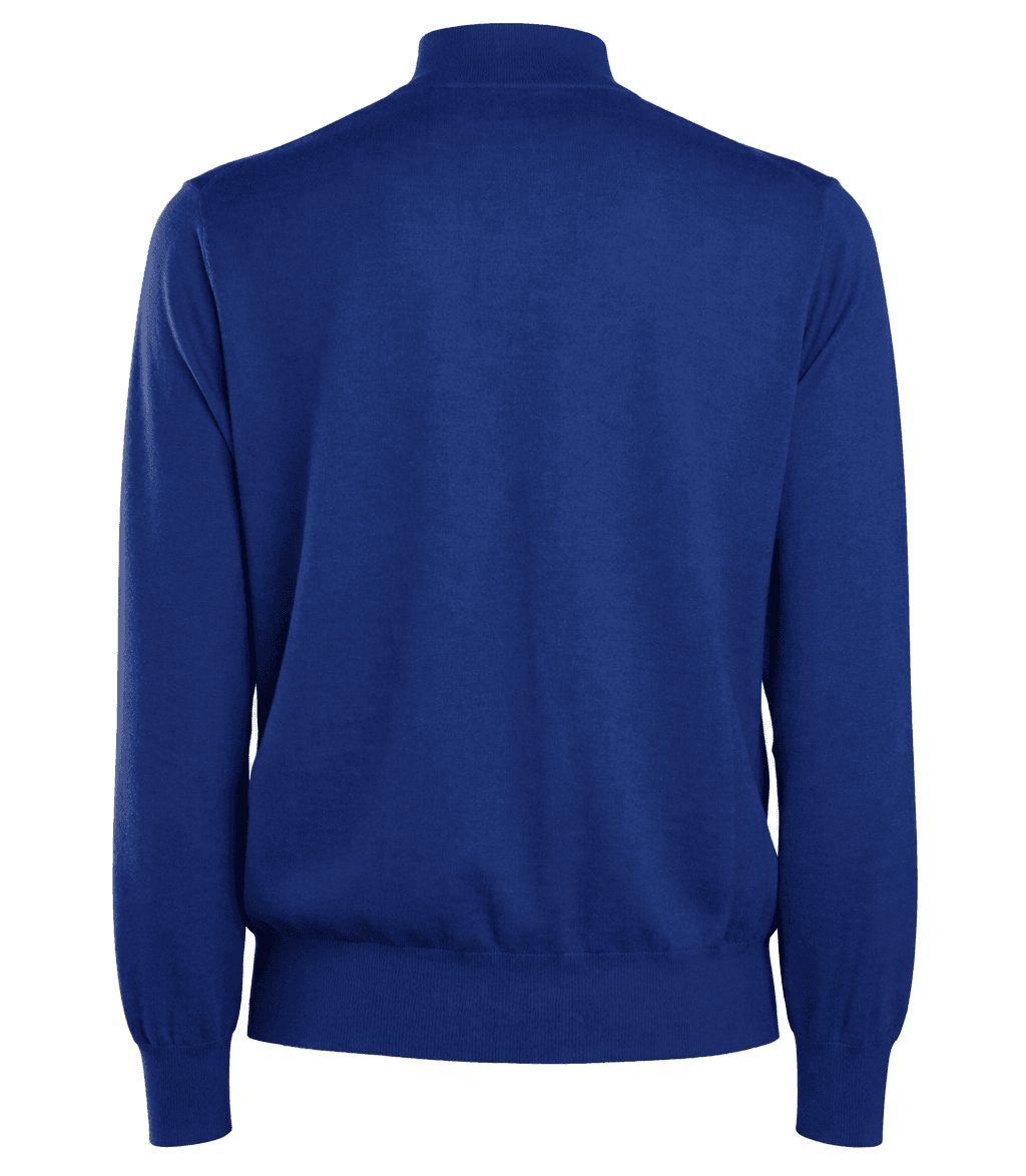 Cardigan finezza 16 bluette