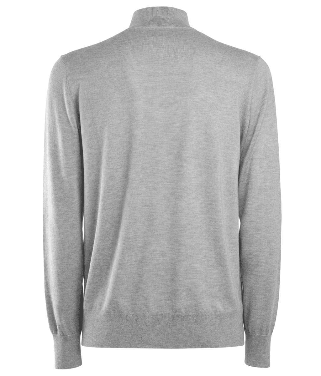 Cardigan finezza 16 grigio