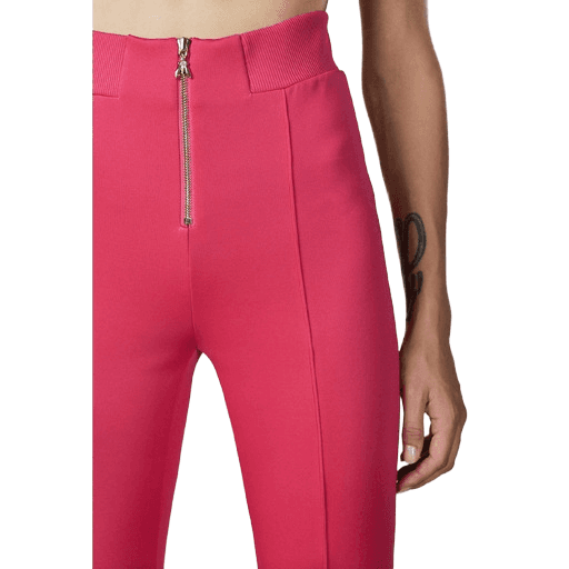 Pantaloni elasticizzati fucsia